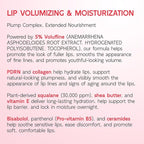 YouthVibe Lip Sleeping Mask Overnight Moisturizing - 5% Volufiline, Squalane, Shea Butter, PDRN & Collagen Hydrating Lip Mask for Dry, Flaky Lips