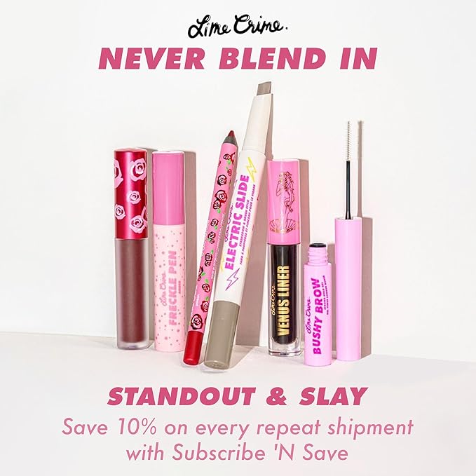 Lime Crime Unicorn Hair Dye Full Coverage, Genie (Deep Violet Purple) - Damage-Free Semi-Permanent Hair Color Conditions & Moisturizes - Temporary Hair Tint Kit Has A Sugary Citrus Vanilla Scent