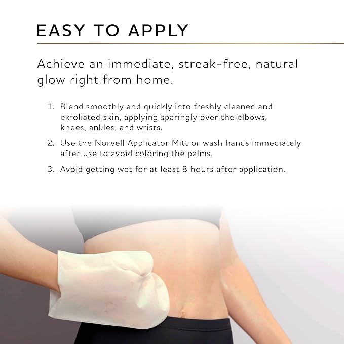 Norvell Sunless Dark Self Tanner Mousse with Bronzer 8 fl oz – Instant Natural Looking Fake Tan for a Bronzing Glow, Streak Free, Fast Drying, Long Lasting Sunless Tanning Color