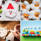 250 Count Cotton Balls, 100% Pure Organic Cotton, Soft & Super Absorbent, Includes 2 Cotton Ball Holders for Bathroom & Vanity, Perfect for Face Makeup Remover, Nail Polish Removal, Crafts, Pet Care