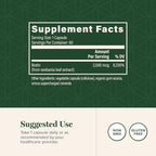 Global Healing Center - Biotin (Vitamin B7) Biotin for Hair Growth Supplement Vitamins, Supports Radiant Skin, and Stronger Nails, Hair Loss Vitamins for Women and Men, More Than The 1000mcg