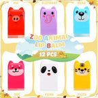 12 Pcs Farm Animals Birthday Lip