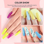 53PCS Gel Nail Polish Kit with U V light and Drill Starter Kit, 35 Colors Gel Polish Set 5pcs Top Base Coat All season Fashion Popular Colors Professional Nail Lamp Gel Manicure Kit Gifts for Women