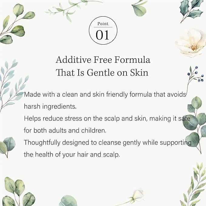 MARGARET JOSEFIN Japanese Shampoo – Sulfate Free, Hydrating, Smooth and Volume Care, Green Tea Scent | 16.9 fl oz (500mL)