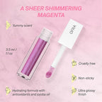 Ofra Lip Gloss - Babydoll | Non Sticky, Ultra-Glossy Lip Gloss | Long Lasting Formula for a Smooth, Hydrated Finish | 3.5ml/1.1oz