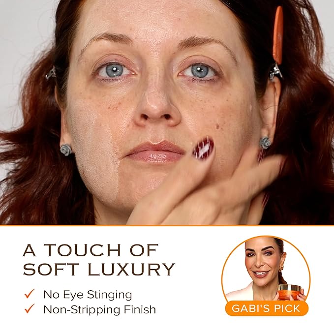 KOJIC ACID TURMERIC CLEANSING CREME| Balm to Oil Cleanser | Makeup Remover Cleansing Cream | No Eye Stinging | Helps Even Tone & Fade Hyperpigmentation w/Consistent Use 100ml,4pcs