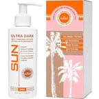 Sun Laboratories By Ultra Dark Self Tanning Lotion 4 oz - Organic Sunless Tanner for Dark Tones, Long Lasting Sun Labs Sun Self Tanner, Ideal for Tanning Bed and Sunless Tanning