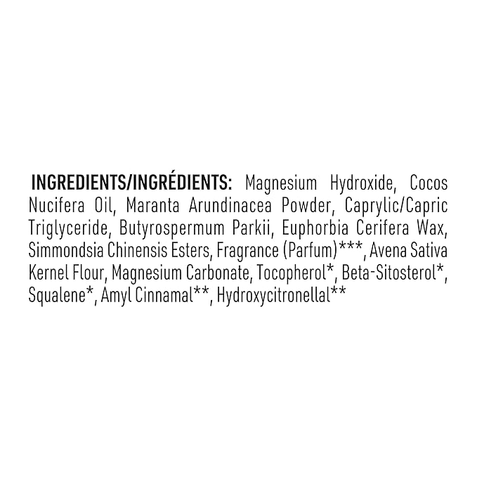 Schmidt's Aluminum-Free Vegan Deodorant Vanilla & Oat Milk with 24 Hour Odor Protection, for Women and Men, Natural Ingredients, Cruelty-Free, 2.65 oz