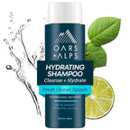 Oars + Alps Men's Sulfate Free Hydrating Shampoo, Infused with Kelp & Algae Extracts, Moisturizing Formula, Fresh Ocean Splash Scent, 1 Pack, 13.5 Fl Oz