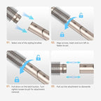 5 in 1 Hair Dryer Brush,110,000 RPM High-Speed Hair Styling Tools,Upgrade Air Curling Wrap Styler,Detachable Blow Dryer Brushs with Auto Wrap Curlers,Hot Air Brush for Straight/Curl/Drying/Smoothing