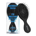 SOOOMOOTH Detangler | Mini Hair Brush | Natural Boar Bristles | For Thick, Thin, Curly, Straight, Wet or Dry Hair | Gentle Scalp Massage | Compact & Portable | For Men, Women & Kids | Travel Size