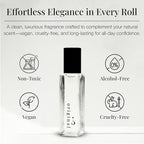 Riddle Original Roll On Pheromone Perfume Made in USA - Premium Rollerball Subtle Fragrance for Women - Long-Lasting Cruelty-Free Alcohol-Free Gentle on Skin - Ideal for Daily Use and Travel