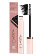 Mineral Fusion So High Extended Length Mascara (Black) - Lengthening Formula For Look of Long, Lush Lashes - Hypoallergenic With Kaolin Clay for Long Wear - No Smudge or Clumps