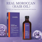 Moroccan Argan Oil,Purple Hair Essential Oil—Leave Hair Soft & Shiny,Deep Moisturizer,Frizz Control,Split End Repair for Dry & Damaged Hair,Hair Treatment Oil for Dry and Frizzy—100ML