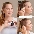 IMPERIO Root Touch Up Hair Powder for Concealing Hair Loss instantly - Hairline Powder for Women & Men - Water resistant Root Cover Up for Thinning Hair in Premium Hairdressing Quality (Dark Brown)