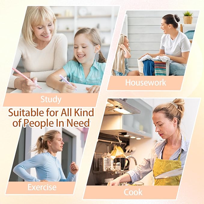 Bessrung 100 PCS Seamless Nylon Hair Ties, No Damage Elastics Hair Ties for Women Girls, Soft Stretchy Ponytail Holders for Thin Thick Hair, Snag-Free Hair Bands Christmas Gift(Beige Color)