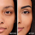 Boobeen Eyebrow Powder Kit, 2-color Waterproof Eyebrow Palette Makeup to Definer & Filler Brows, Eyebrow Color Powder Shape Natural Looking Brow - with Mirror Brush