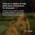 Maude Wash pH Balanced Unscented Shower Gel & Bubble Bath - Moisturizing Body Wash with Vitamin C - Full Body Skin Care Products & Bathtub Accessories - No.0 Fragrance Free (12 oz)