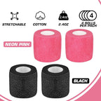 200Pcs Large Tattoo Machine Covers with Black Tattoo Pen Bags and 4Pcs Tattoo Machine Tape Grip Wrap