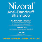 Nizoral Anti-Dandruff Shampoo with 1% Ketoconazole, Fresh Scent, 14 Fl Oz (Pack of 2)