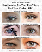 SeeRa: Instant Lifting Eyelid Tape for Hooded & Droopy Eyes - Hypoallergenic, Waterproof, Invisible Eye Lift Strips, Non-Surgical, Eyelid Lifters & Stickers-90pcs (4mm-7mm) (7mm-Extravagant)