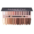 12 Colors Makeup Nude Colors Eyeshadow Palette Natural Nude Matte Shimmer Glitter Pigment Eye Shadow Pallete Set Waterproof Smokey Professional Beauty Makeup Kit (Matte Color A)