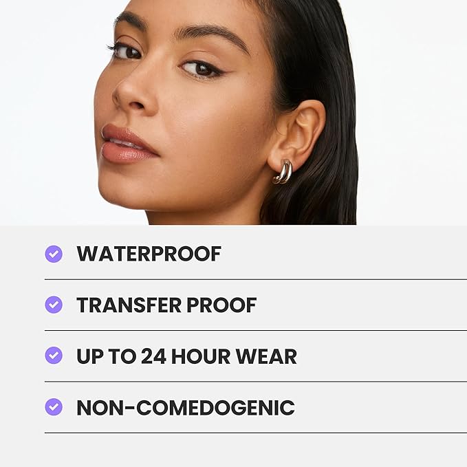 Wonderskin Hyper Bond All-Day Stay Serum Foundation – Waterproof, Transfer-Proof, 24HR Longwear Face Makeup with Niacinamide & Hyaluronic Acid – Lightweight, Natural Finish (Allure)