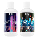 IGK EXTRA LOVE Volume & Thickening Shampoo and Conditioner Set | Lightweight + Supports Scalp + Balance Oil | Vegan + Cruelty Free | 8 Oz