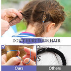 1000pcs Brown Mini Hair Rubber Bands,Soft Small Hair Ties Bands for Kids Toddlers Girls,Elastic Hair Ties for Hair Styling Ponytails Hair Accessories (Multicolored)