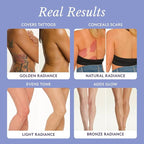 Westmore Beauty Body Coverage Perfector – Waterproof Leg & Body Makeup - Tattoo Cover Up Makeup - 3.5 Oz (Bronze Radiance)