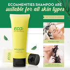 ECO amenities Travel Shampoo Tubes - Hotel Shampoo Supply - TSA-Approved Travel Essentials - 1 fl oz, Pack of 200, Clear Flip-Cap Tubes, Green Fragrance