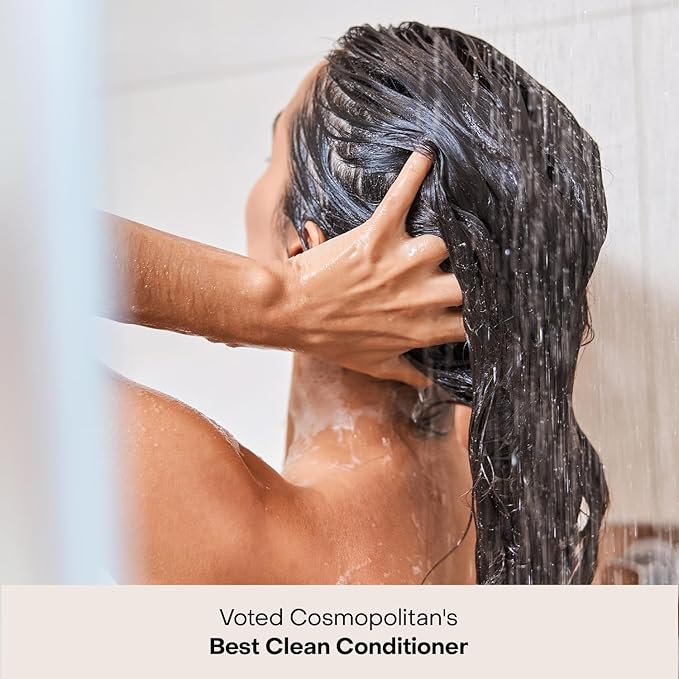 Everist The Haircare Essentials Duo, Includes Shampoo & Deep Conditioner, Repairs Hair, Ideal for Sensitive Scalp, Hydration and Smoothing, Plant-based, Color-safe, 3.4 fl oz Each