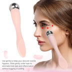 Eye Cream Applicator Wand, Eye Cream Spatula Roller Face Roller Massager Tool Eye Massage Stick for Reducing Puffiness Wrinkle