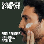 RUGGED & DAPPER Daily Duo Skincare Set for Men | Includes Age + Damage Defense Moisturizer & Daily Power Scrub Face Wash