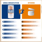 2.65 oz - 60% Urea + 2% Salicylic Acid Cracked Heel Stick, Urea Cream for Feet, Hands, Elbows, Knees & Heels, Callus Remover, Exfoliates, Hydrates & Softens Dry Skin, Maximum Strength Repair Balm