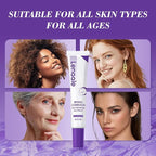 Eye Cream, Retinol Eye Cream for Dark Circles, Puffiness Anti Aging, With Hyaluronic Acid, Peptides, Caffeine Reduces Bags, Smooths Wrinkles & Fine Lines, Dark Circles Under Eye Treatment