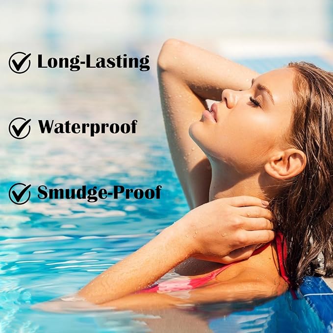 Waterproof Leg & Body Makeup Cream with Puff, Transfer-Resistant Full Coverage Concealer for Tattoos, Scars & Varicose Veins, Long-Lasting Natural Finish Foundation for All Skin Tones, 02