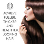 Hair Growth Serum- Maximum Strength DHT Blocker. Repairs & Stimulates New Follicle Hair Growth. Grow Stronger, Thicker, Fuller, Longer, Healthier Looking Hair. For Men & Women with No Side Effects.