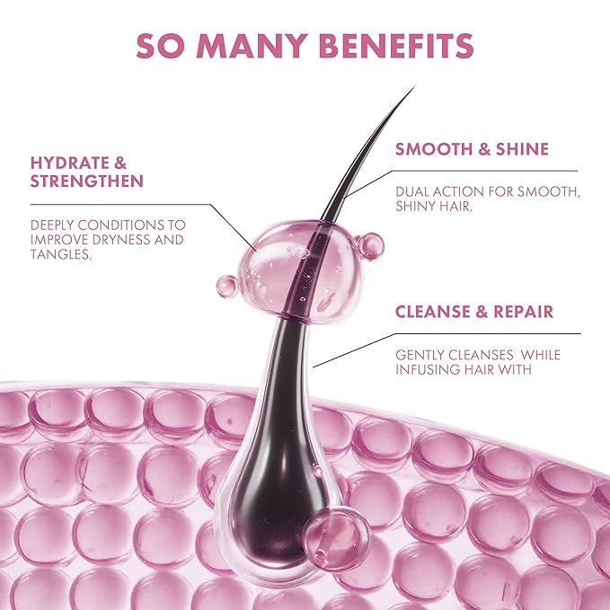 ALFHEIM Argan+ Repairing Shampoo for Dry, Damaged & Frizzy Hair with Argan Oil, Keratin, Panthenol & Vitamin E – Deep Moisture, Shine Boost, Frizz Control, Color Safe, Sulfate Free Travel Size