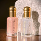 Maison d'Orient PINK MUSK 12mL | Pink Tahara Perfume & Body Oil | Fragrance House Oil Perfumery Dubai | Original Misk Blend | Vegan, Alcohol-Free Arabian Perfume for Women