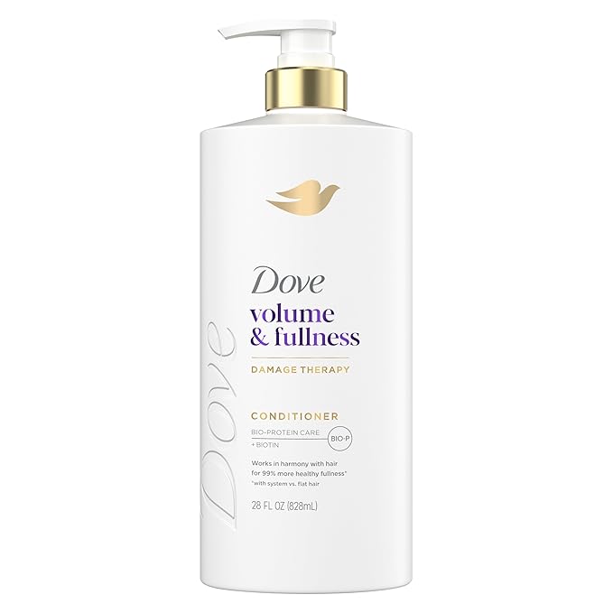Dove Conditioner Volume & Fullness for Fine, Thin Hair with Bio-Protein Care Technology and Biotin 28 Fl Oz