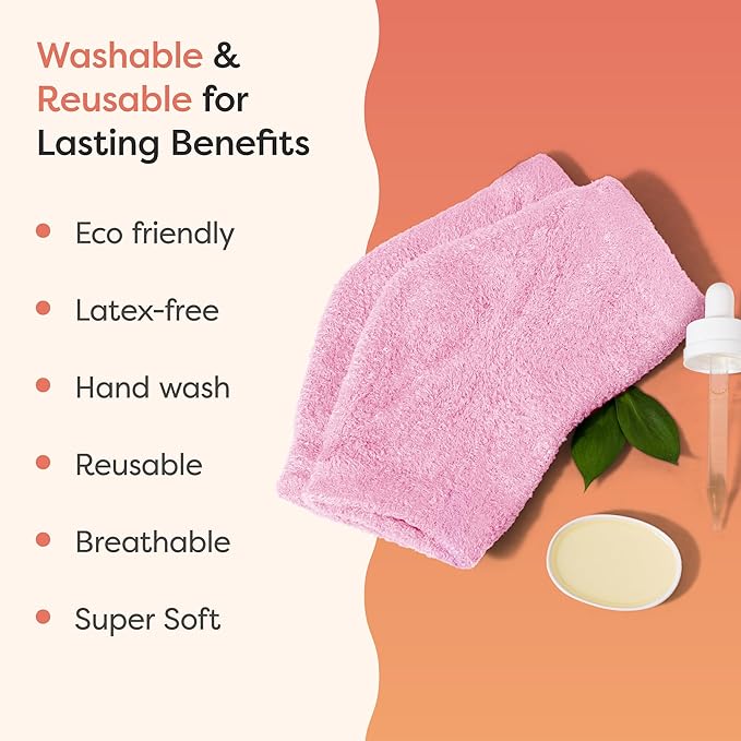 ZenToes Moisturizing Socks for Cracked Heel Treatment, Vitamin E, Olive Oil and Jojoba Oil Heel Socks, Stocking Stuffers for Women, Spa Self Care Gifts for Women (Fuzzy Pink, Regular)