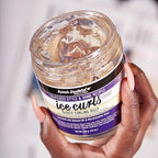 Aunt Jackie's Grapeseed Style and Shine Recipes Ice Curls Glossy Curling Jelly, Hydrates, Softens, Makes Waves, Curls and Coils Easier to Style, 18 oz