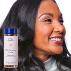 eSalon Permanent Hair Color & Hair Dye Complete Kit - Darkest Brown - Personal Colorist for Up To 100% Gray Coverage, All Hair Types - Professional-Grade Ammonia-Free