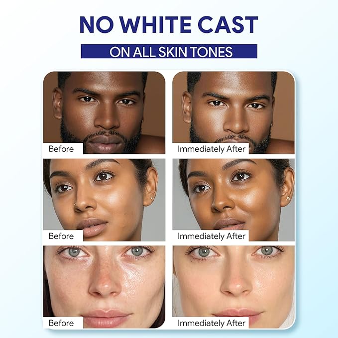 T-Collagen Sunscreen Serum SPF50+ – Lightweight UV Defense, No White Cast, Collagen + Stem-Cell Complex – For Sensitive Skin (4 Bottles)