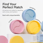 TEREZ & HONOR Under Eye Patches for Dark Circles - 60 Korean Hydrogel Masks for Puffiness, Bags with Caffeine, Hyaluronic Acid, Niacinamide - Undereye Brightening, Hydrating, Anti-Wrinkle & Cooling