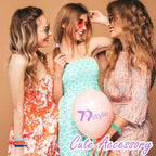 79Style Fabric Hair Ties Set: 60 Pieces - Elastic Ribbon Knotted Ponytail Holders, No Damage Cloth Flat Bands for Women and Girls (40 Ribbon Ties + 20 Black Ties)