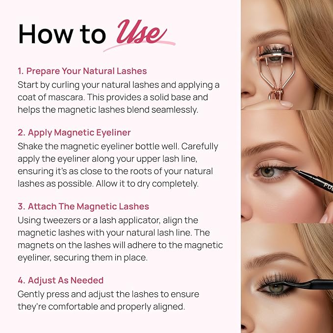 Full Out Glam BackSpot Liner Magnetic Eyeliner, Ultra Strong All-Day Hold for Magnetic Eyelashes, Water and Sweat Proof, Easy to Apply Ultra-Precise Tip, Contains One Eyeliner Pen