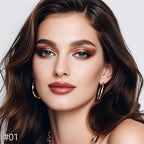 Erinde Nude Brown Eyeshadow Palette, 12 Colors Matte Shimmer Beige Silver Gold Taupe Champagne Gray Black Eye Shadow Palette, Highly Pigmented Long Lasting Waterproof Eyeshadow Pallete, 01