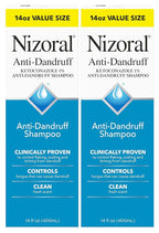 Nizoral Anti-Dandruff Shampoo with 1% Ketoconazole, Fresh Scent, 14 Fl Oz (Pack of 2)